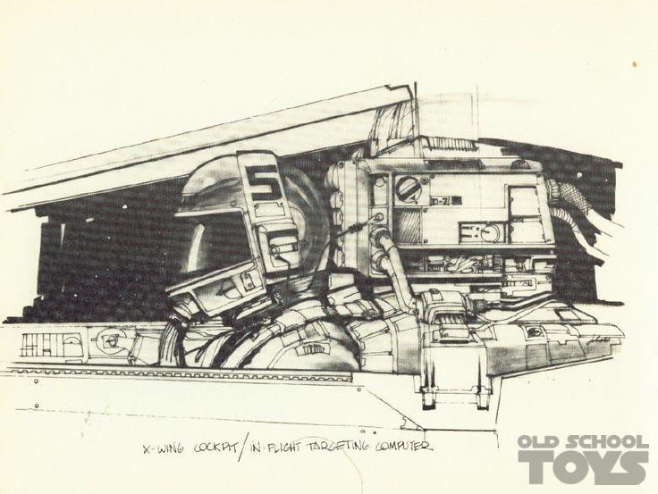 Boek the Star Wars Sketchbook (Joe Johnston) | Old School Toys