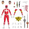 Red Ranger Power Rangers Ultimates in doos Super7