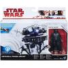 Star Wars Imperial Probe Droid & Darth Vader the Last Jedi in doos